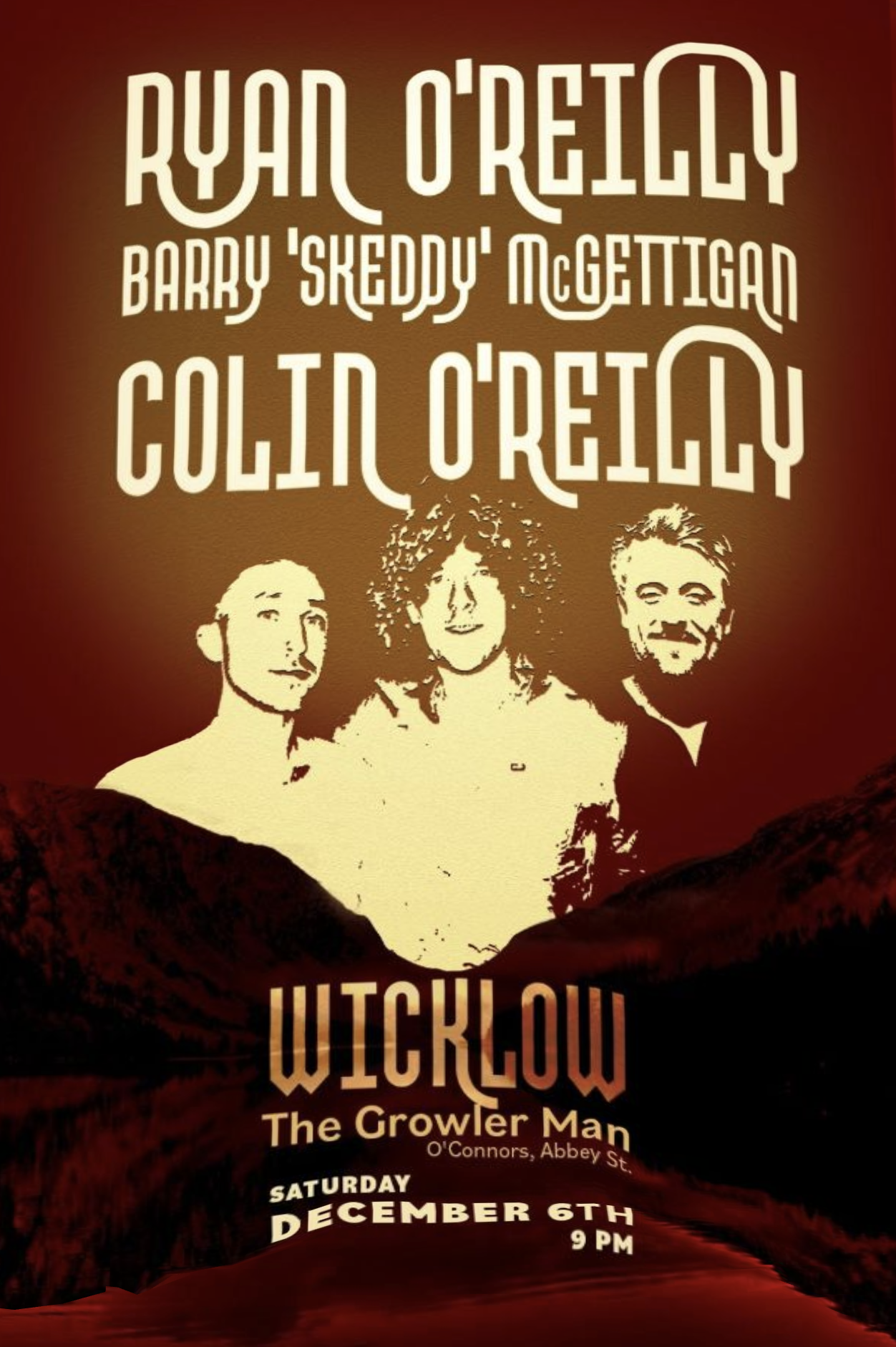 Live Music @ The Growler Man (Ryan O'Reilly, Barry 'Skeddy' McGettigan, Colin O'Reilly))