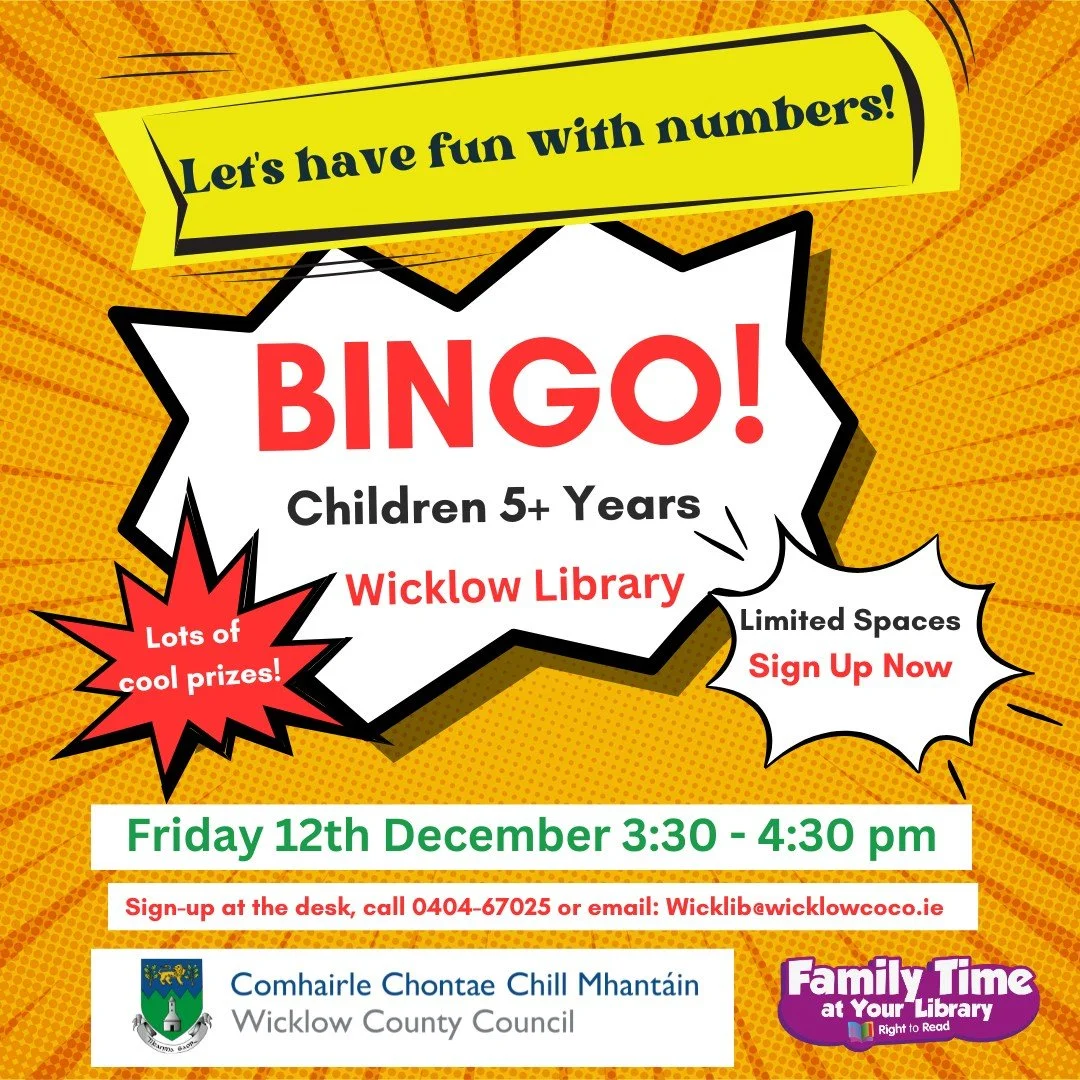 Children's Bingo at Wicklow Library