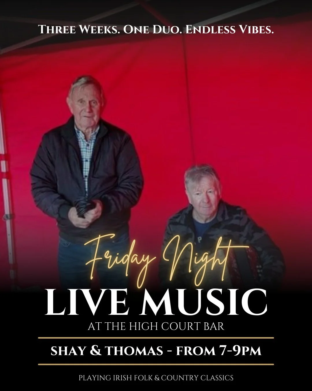 Live Music @ The High Court (Shay &amp; Thomas)