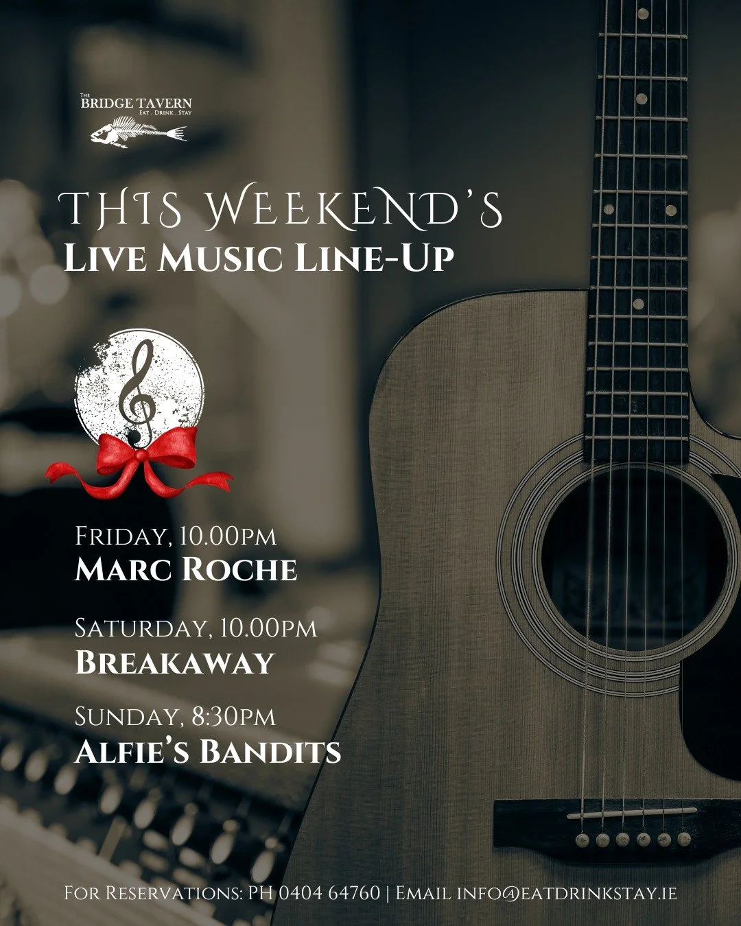 Live Music @ The Bridge Tavern (Breakaway)