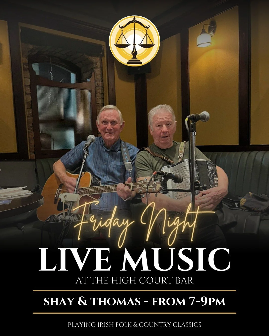 Live Music @ The High Court (Shay &amp; Thomas)