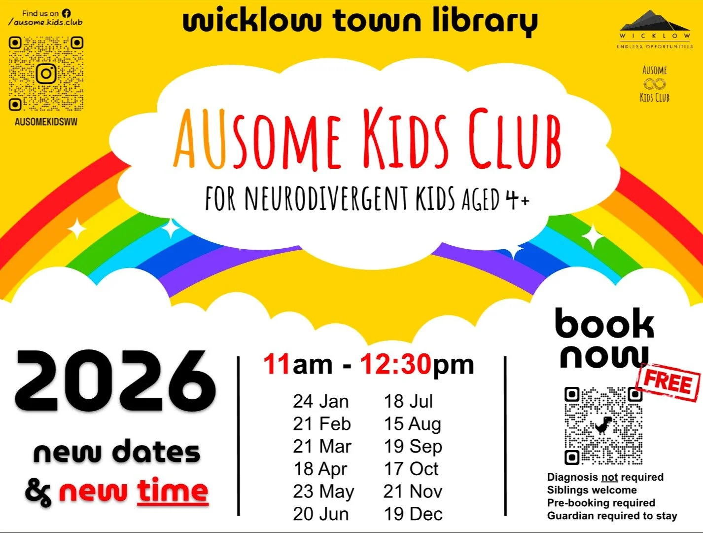 AUsome Kids Club @ Wicklow Library