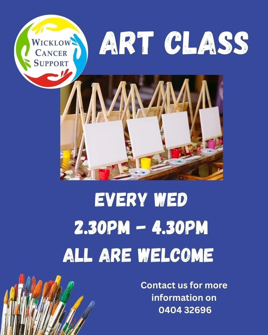 Art Class at Wicklow Cancer Support Centre