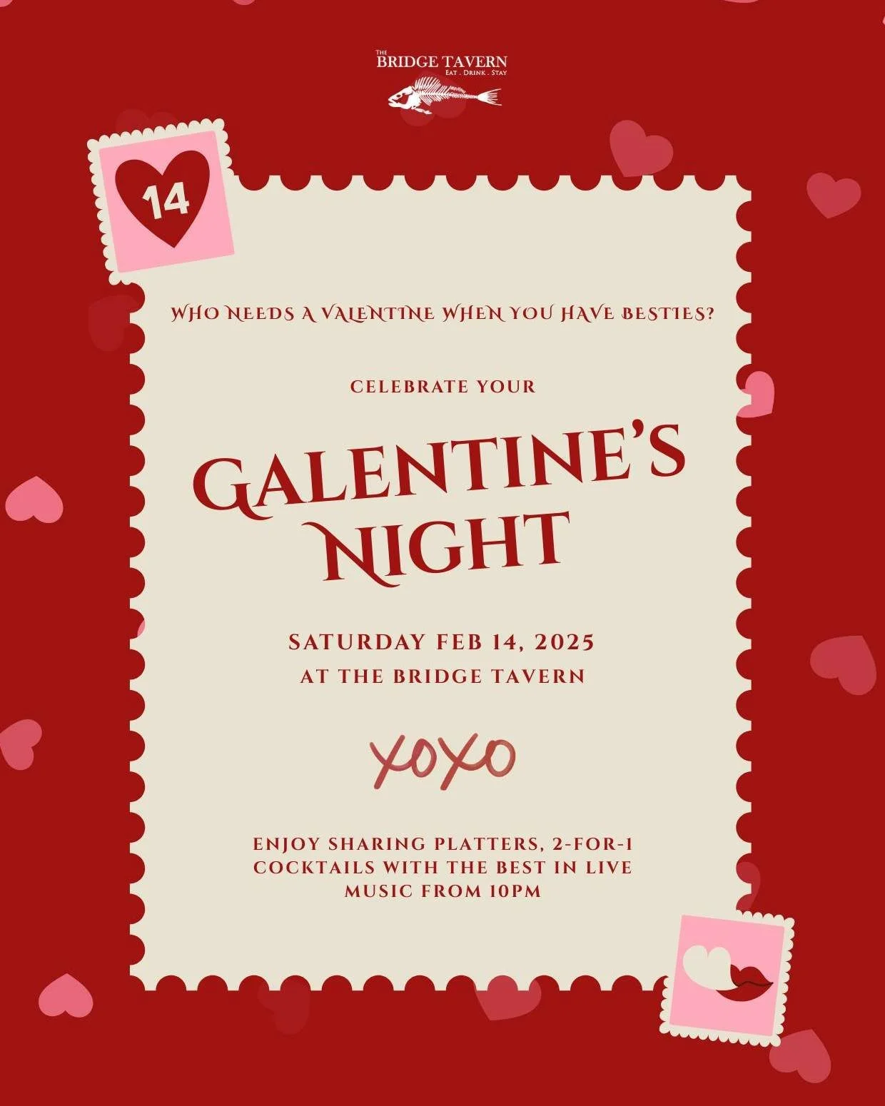 Galentine's Night at Bridge Tavern