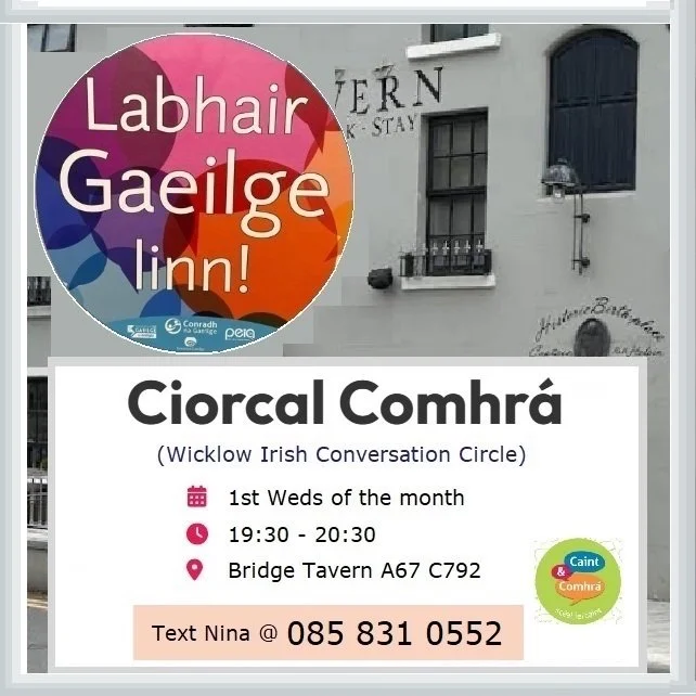 Ciorcal Comhrá Chill Mhantáin (Irish Conversation Circle Wicklow) @ The Bridge Tavern