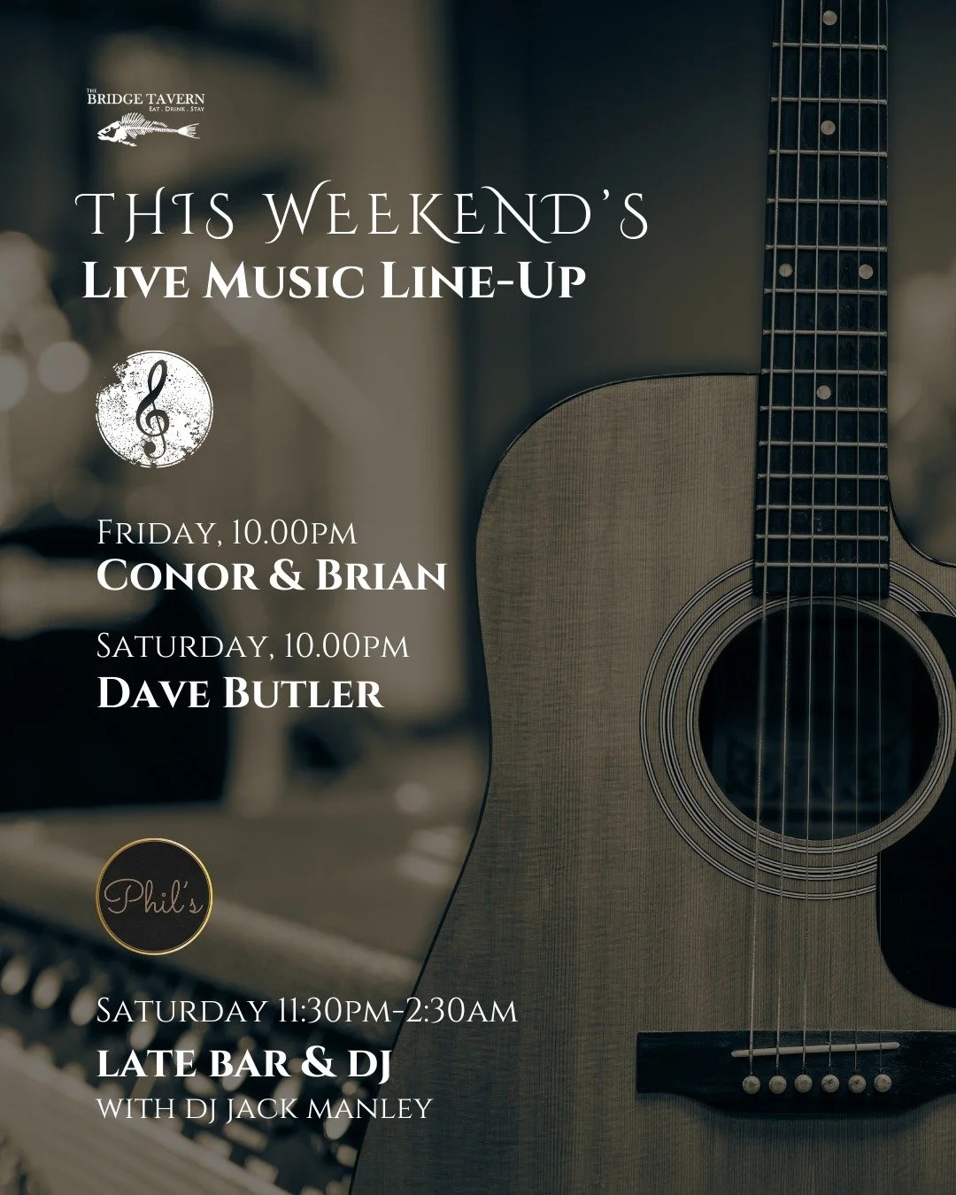 Live Music @ The Bridge Tavern (Dave Butler)