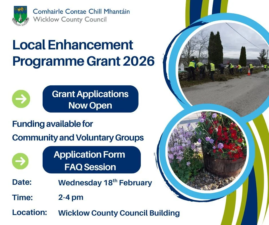 Local Enhancement Programme Grant FAQ Session at Wicklow County Council Building