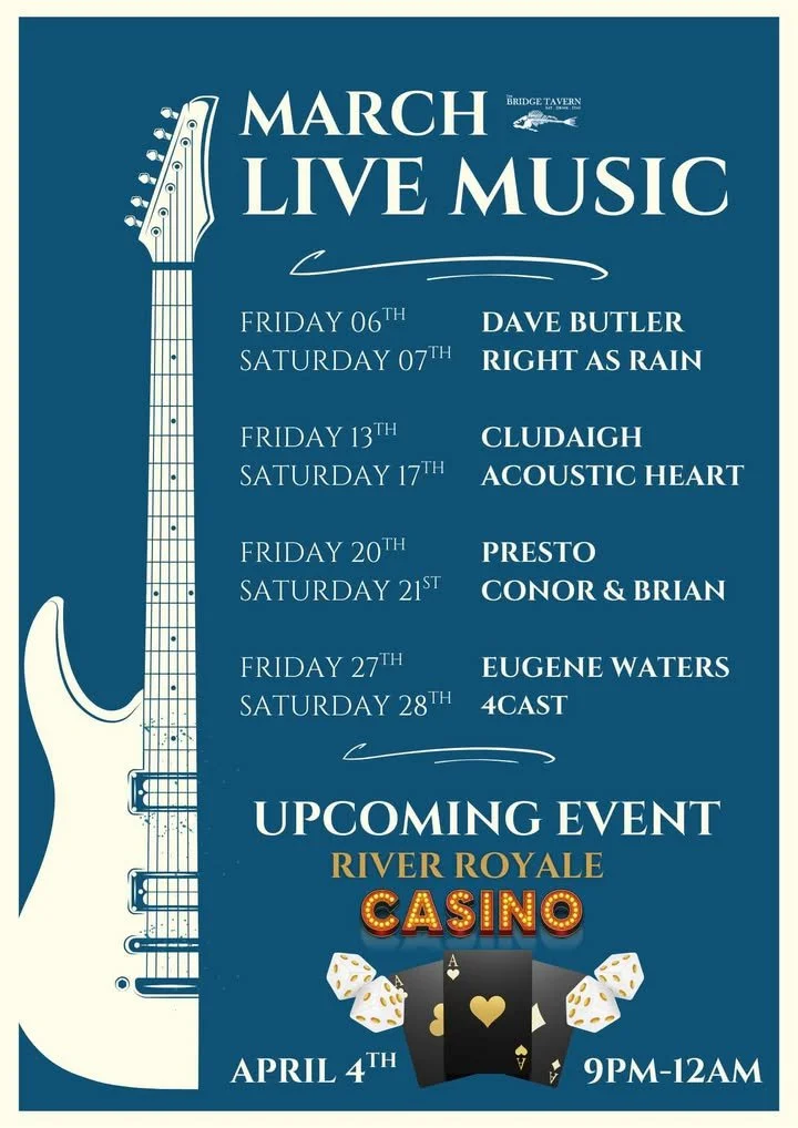 Live Music @ The Bridge Tavern (4Cast)