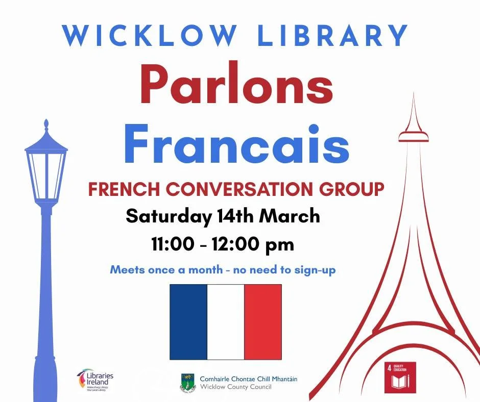 French Conversation Group at Wicklow Town Library