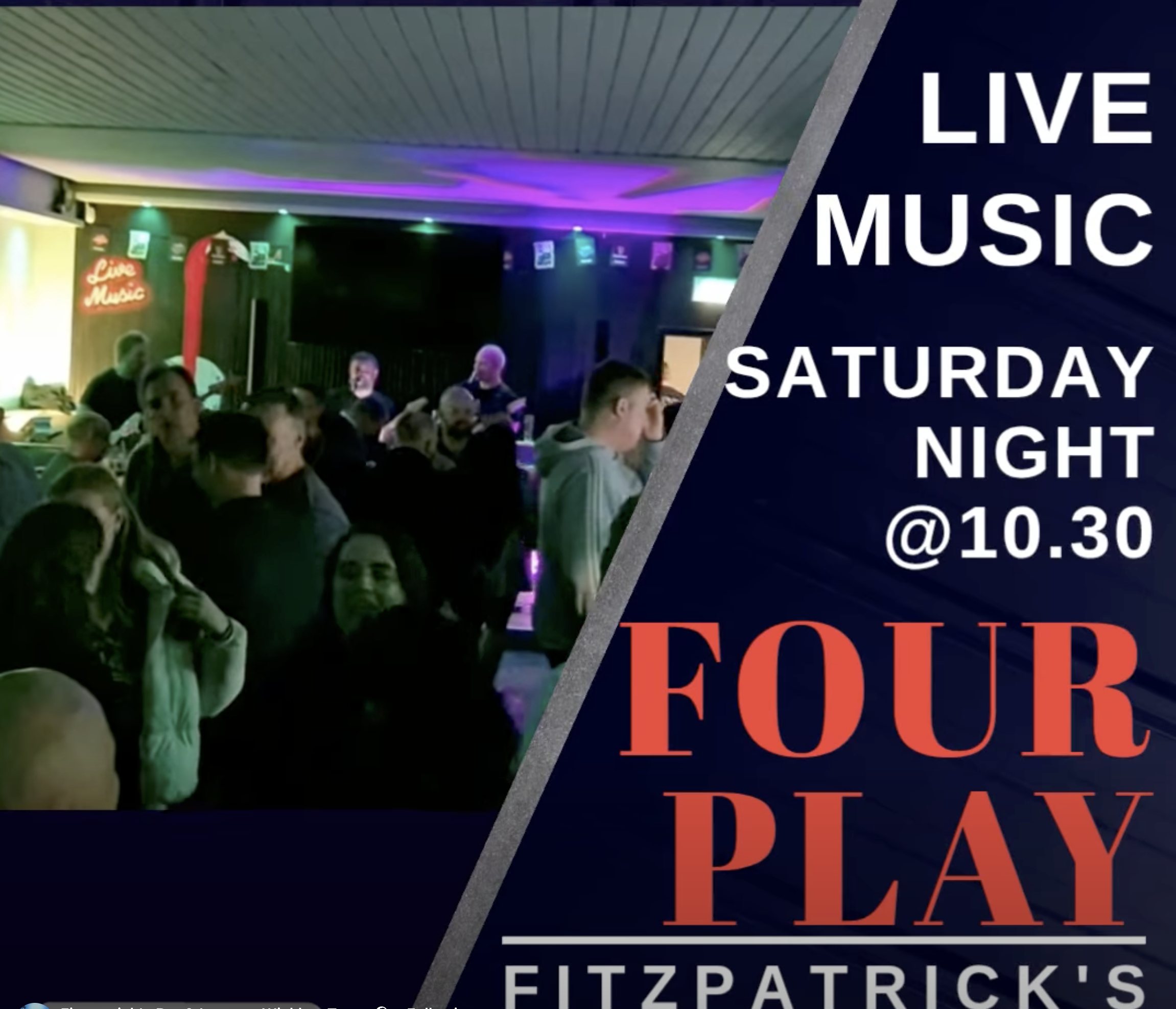 Live Music @ Fitzpatrick's Bar &amp; Lounge (Four Play)