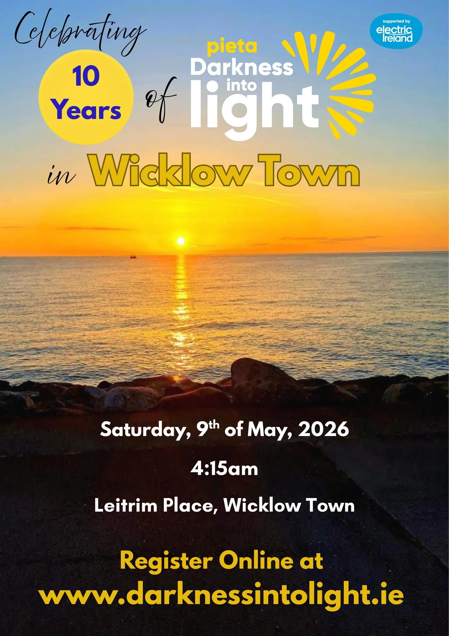 Darkness Into Light Wicklow Town
