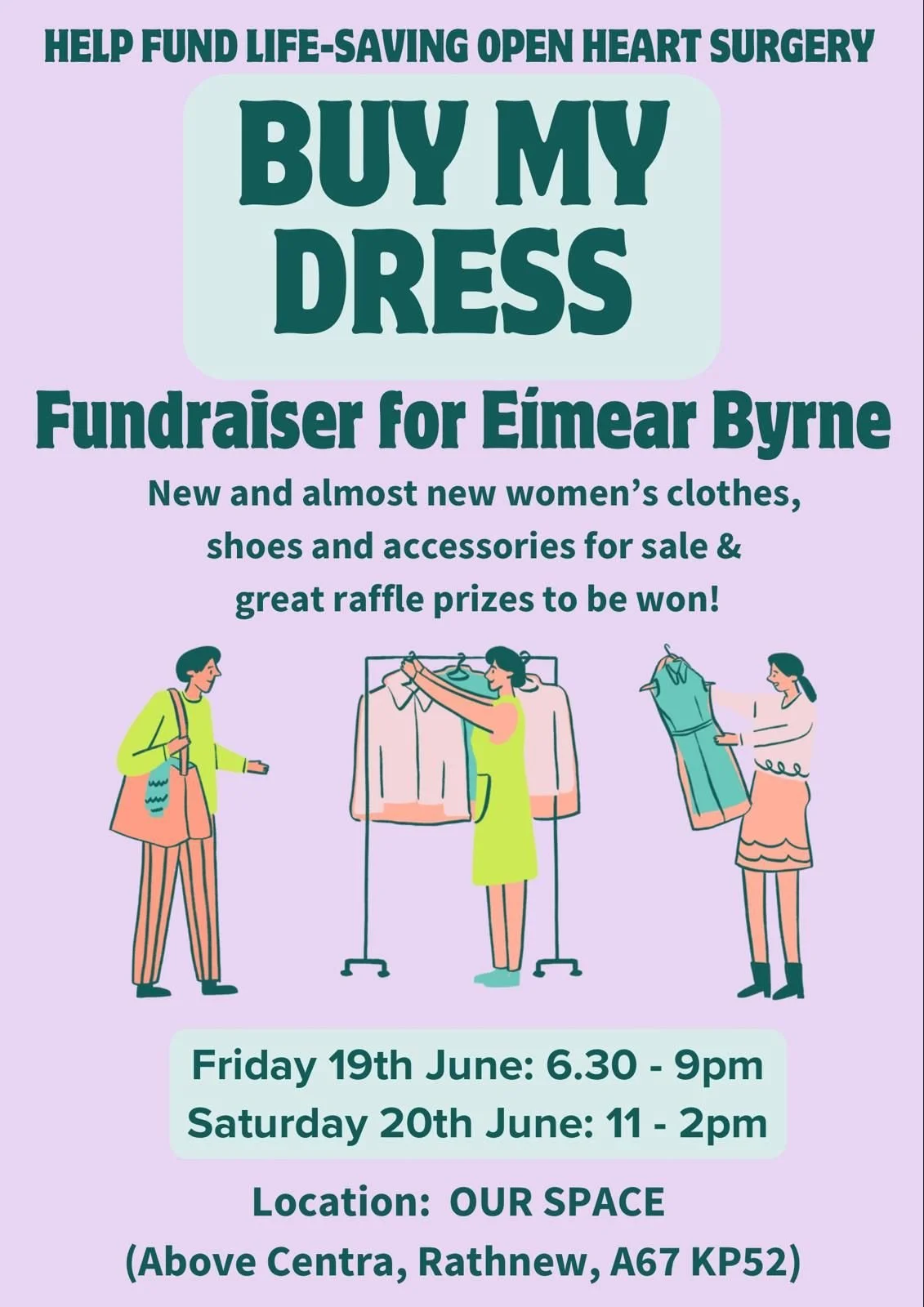 Buy My Dress Fundraiser For Eimear Byrne 