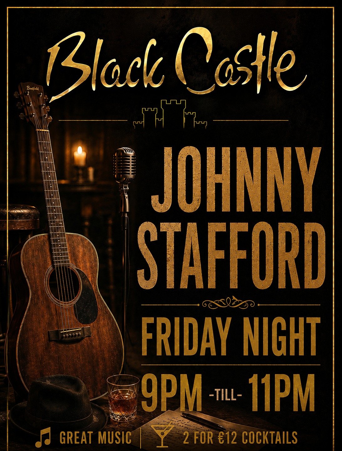 Live Music @ the Black Castle Bar