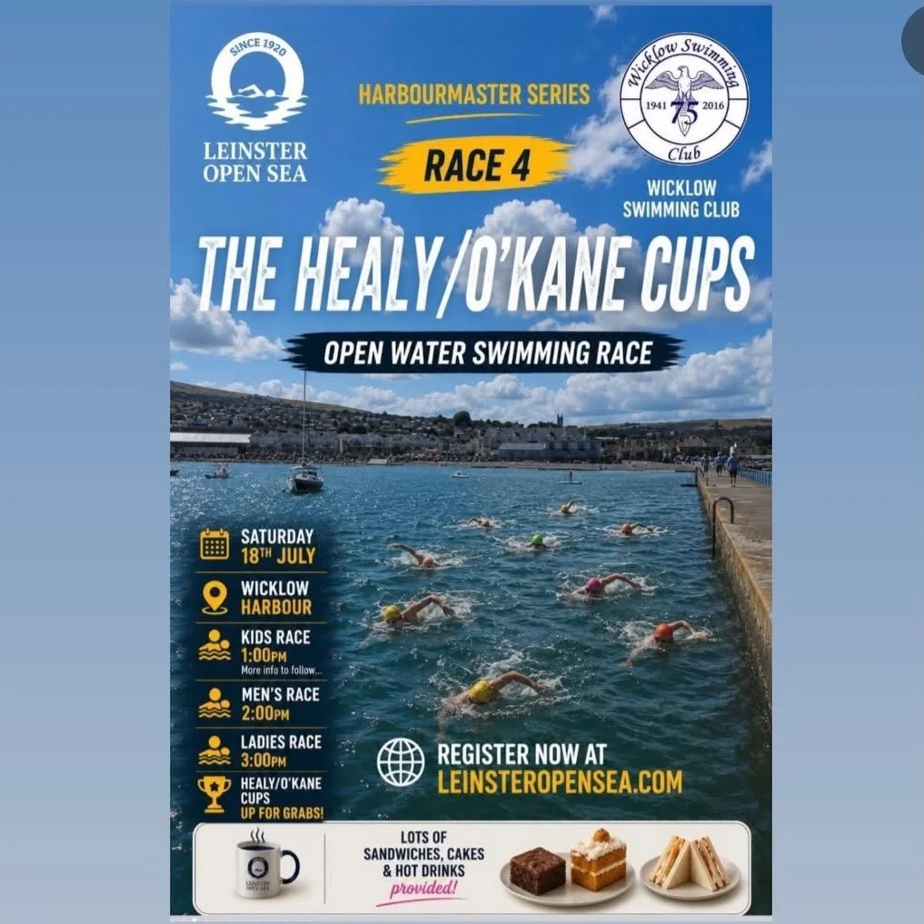 The Healy/O’Kane Cups Open Water Swimming Race @ Wicklow Harbour