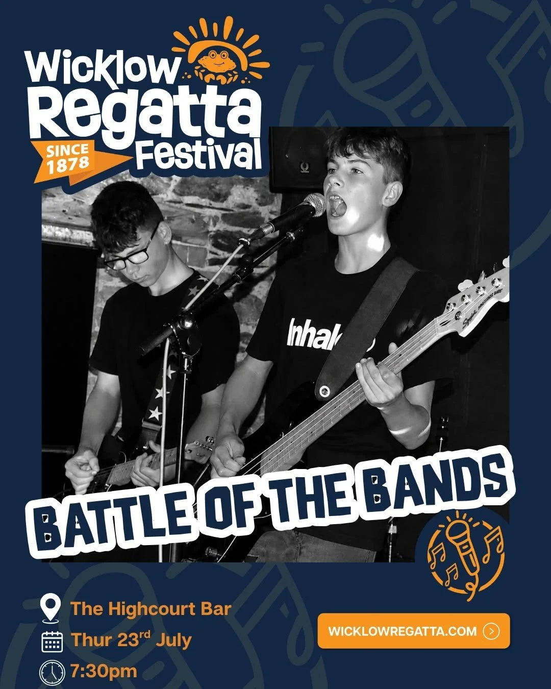 Wicklow Regatta Battle of the Bands @ The High Court Bar