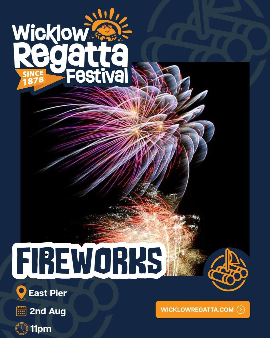 Wicklow Regatta Fireworks @ East Pier