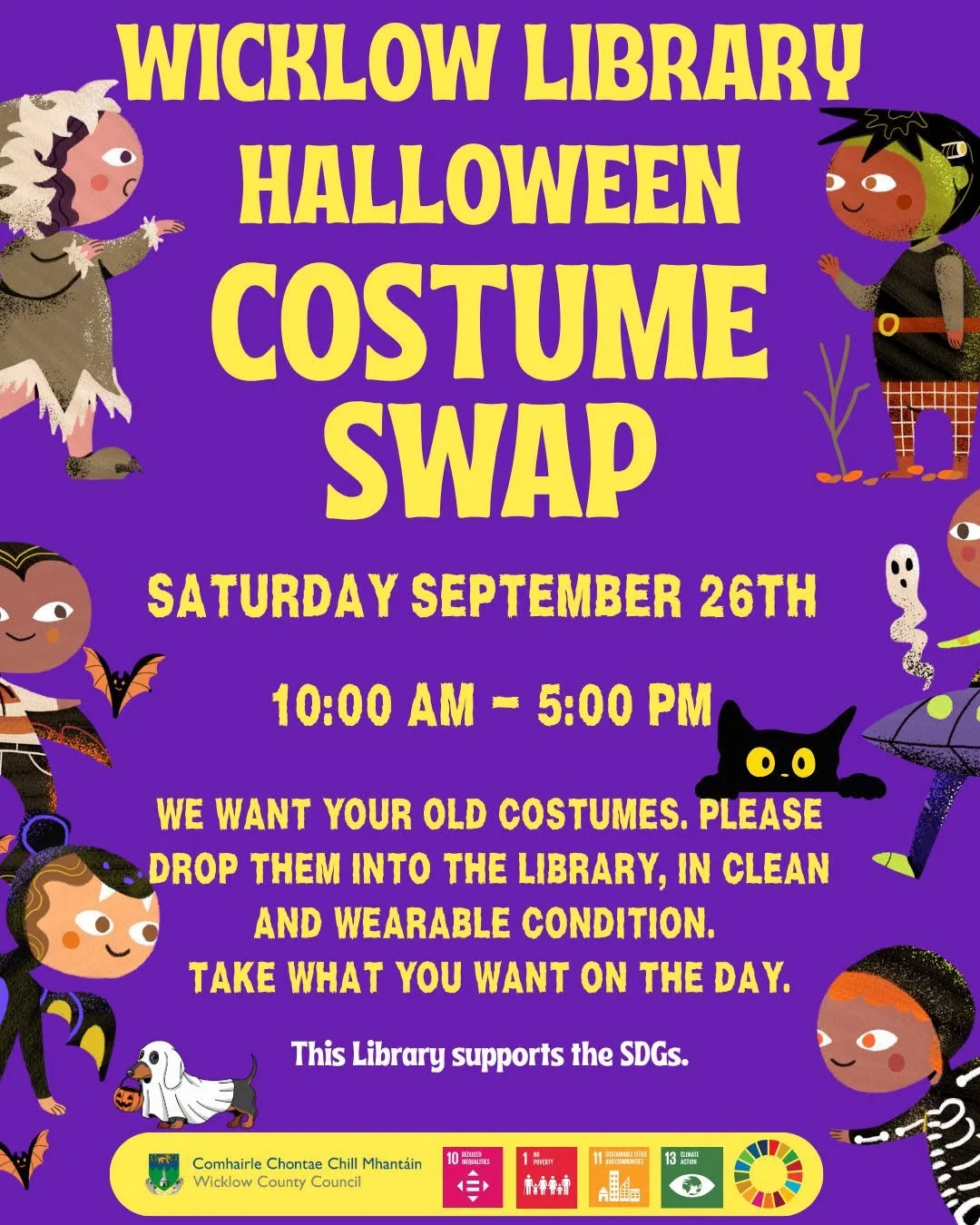 Halloween Costume Swap @ Wicklow Library