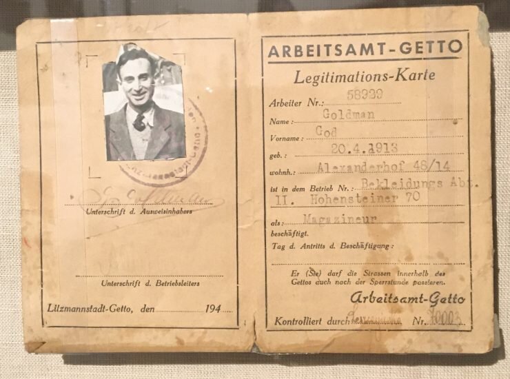 Curator’s Corner: Working Papers from the Lodz Ghetto