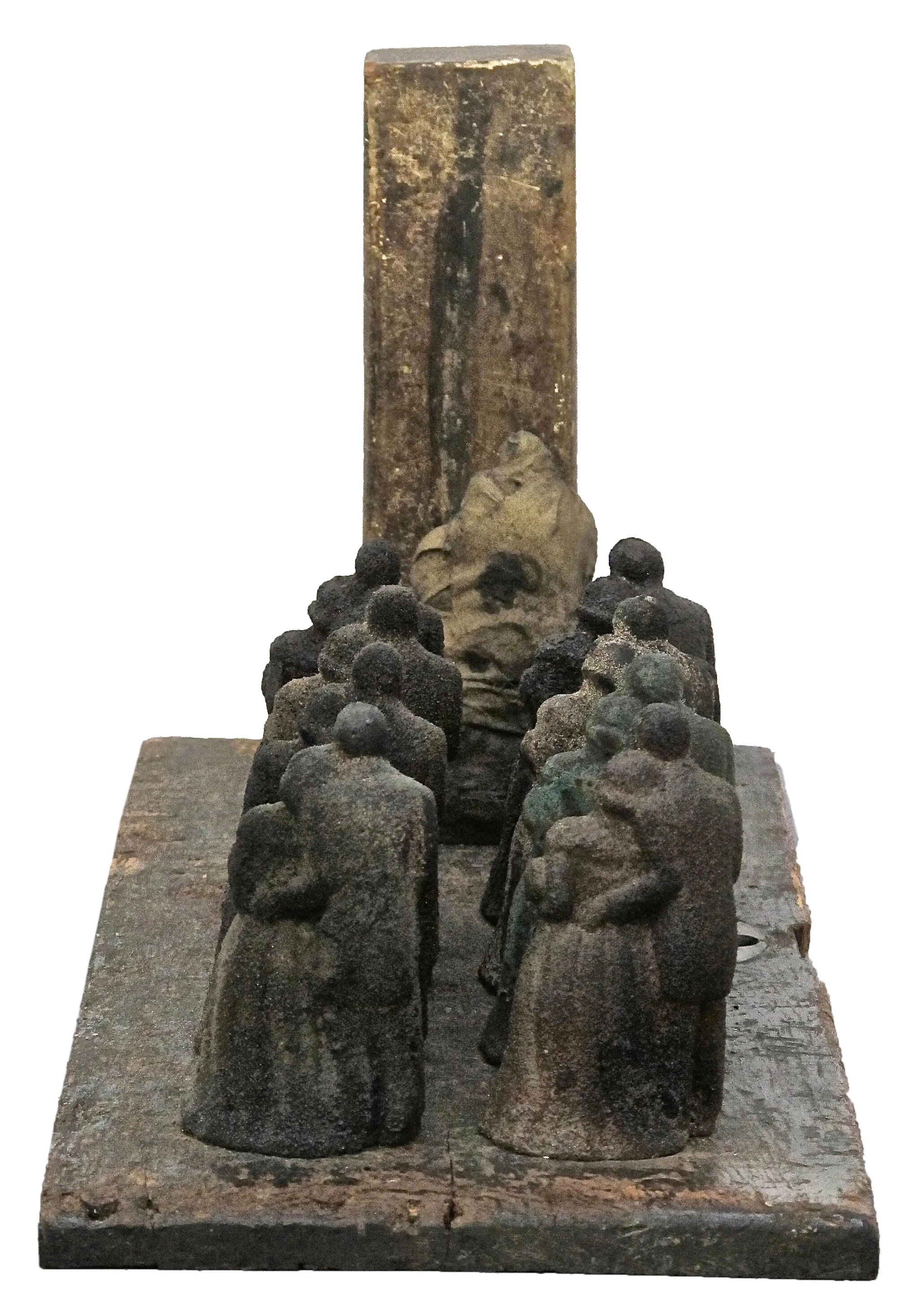 10_Blind Faith,2009_metal,wood,stone,fabric_9.5_x10.0_x 7.5__front_Tmima#4AEDHIGH.jpg