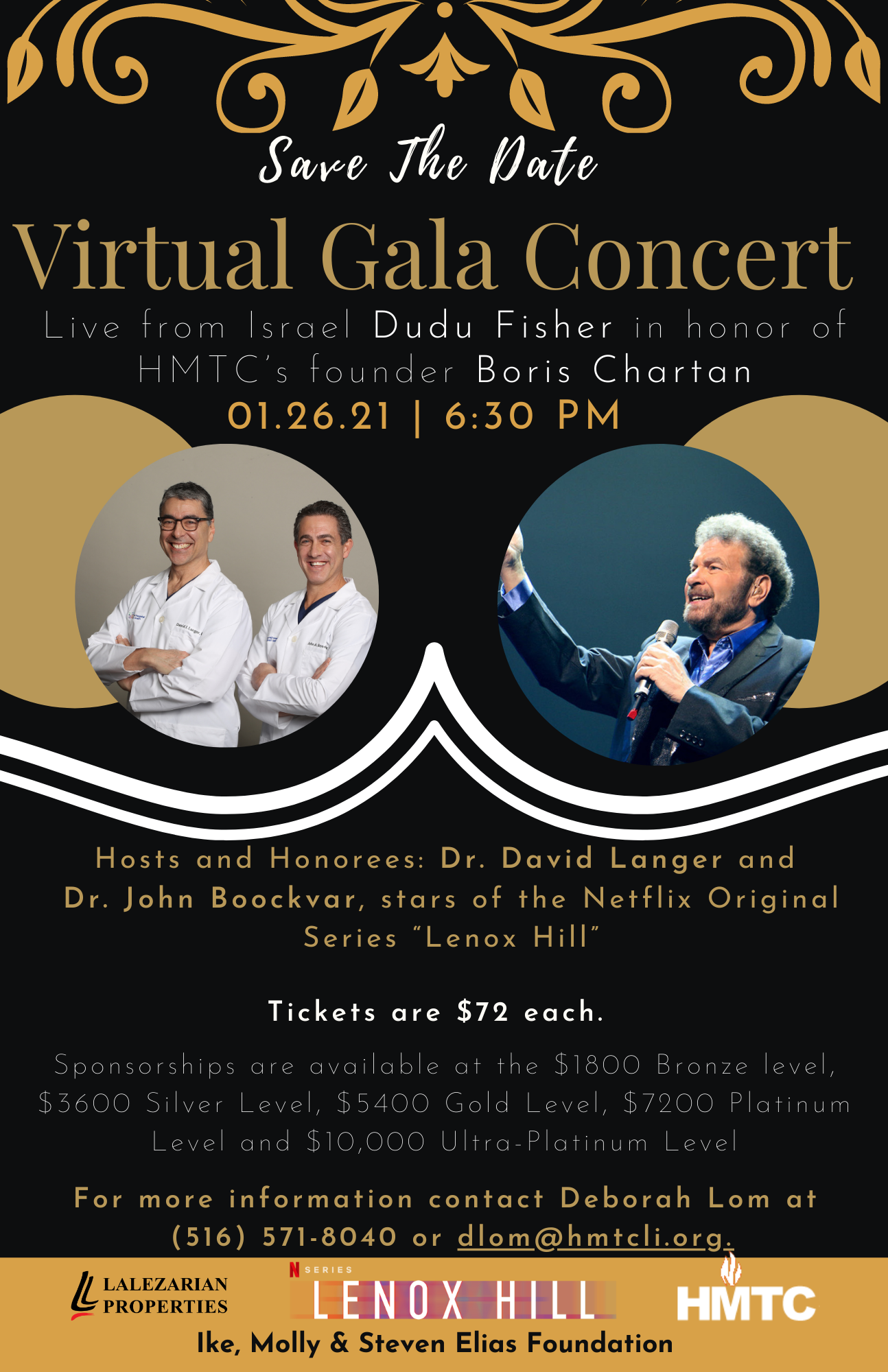 Virtual Gala Concert Starring Dudu Fisher 
