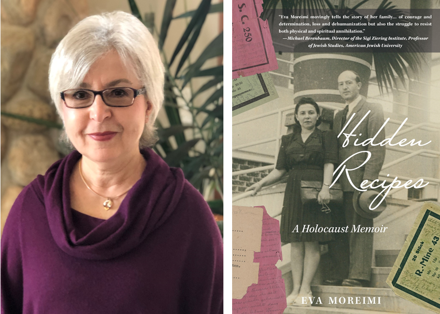 Hidden Recipes, presented by author Eva Moreimi