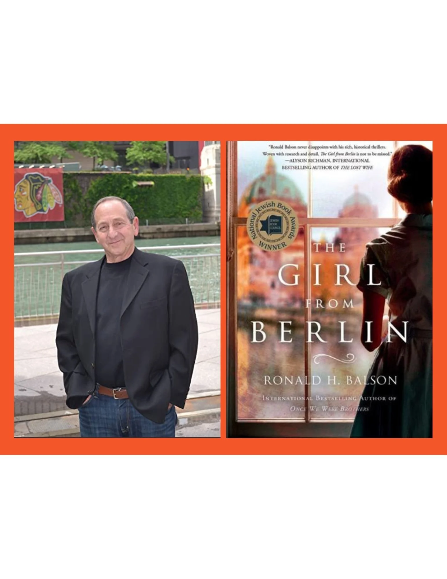 The HMTC Louis Posner Memorial Library Book Club discussion of "The Girl from Berlin," by Ronald Balson