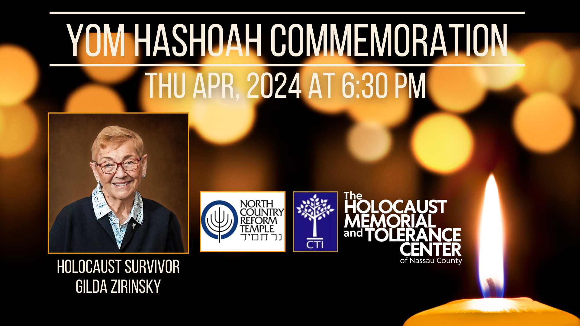 Yom HaShoah Commemoration