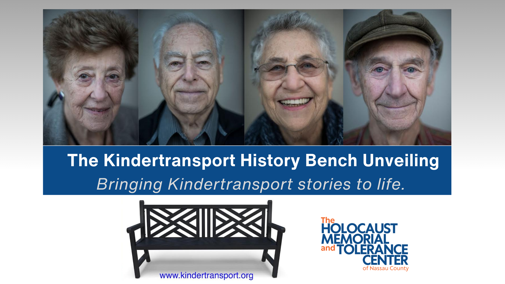 Kindertransport History Bench Unveiling