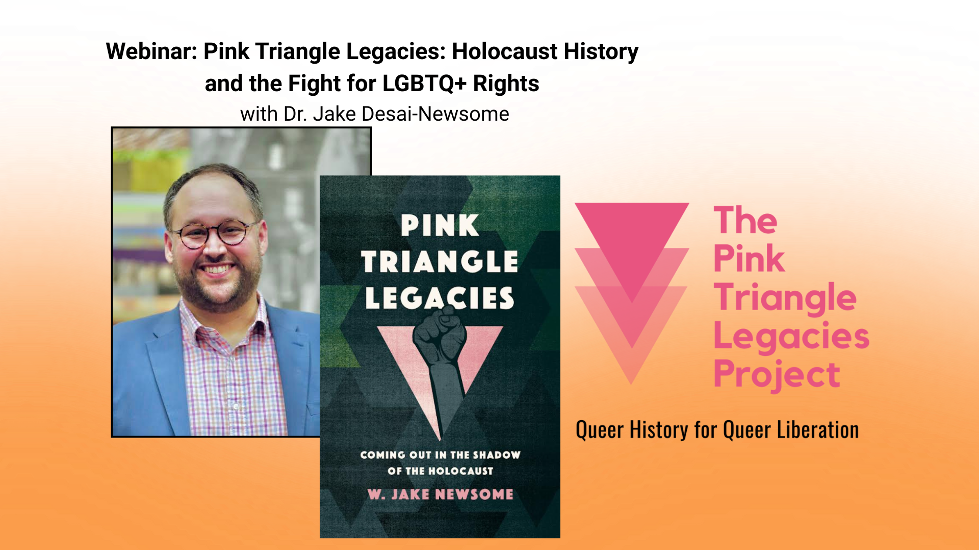 Pink Triangle Legacies: Holocaust History and the Fight for LGBTQ+ Rights [VIRTUAL]