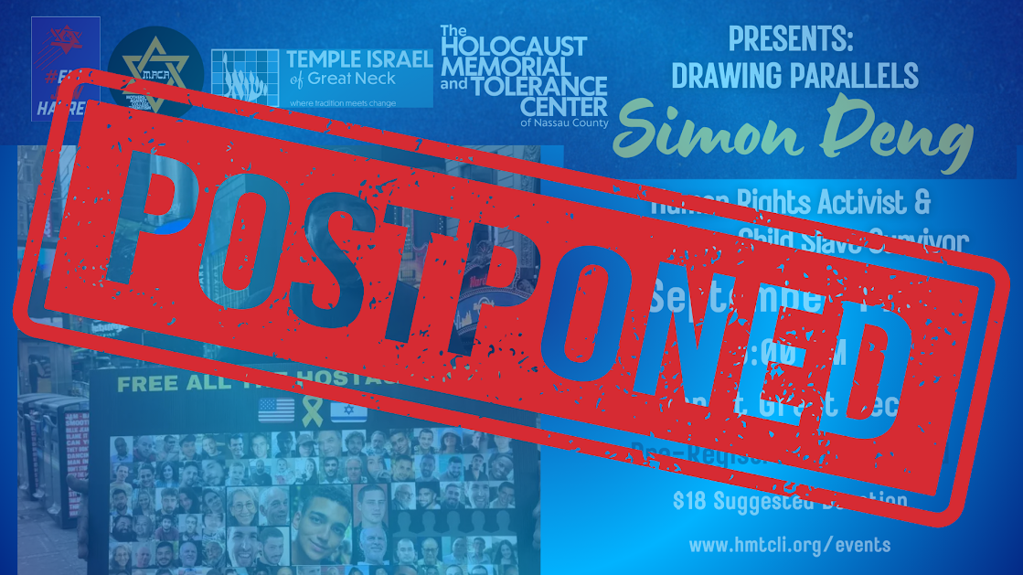 POSTPONED: Drawing Parallels with Simon Deng