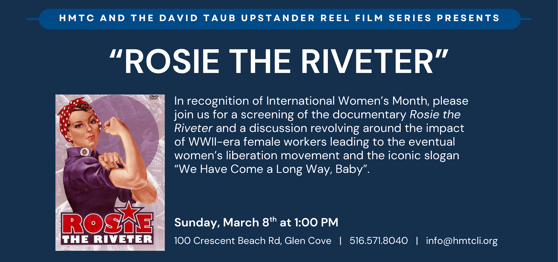 FILM SCREENING: "ROSIE THE RIVETER"