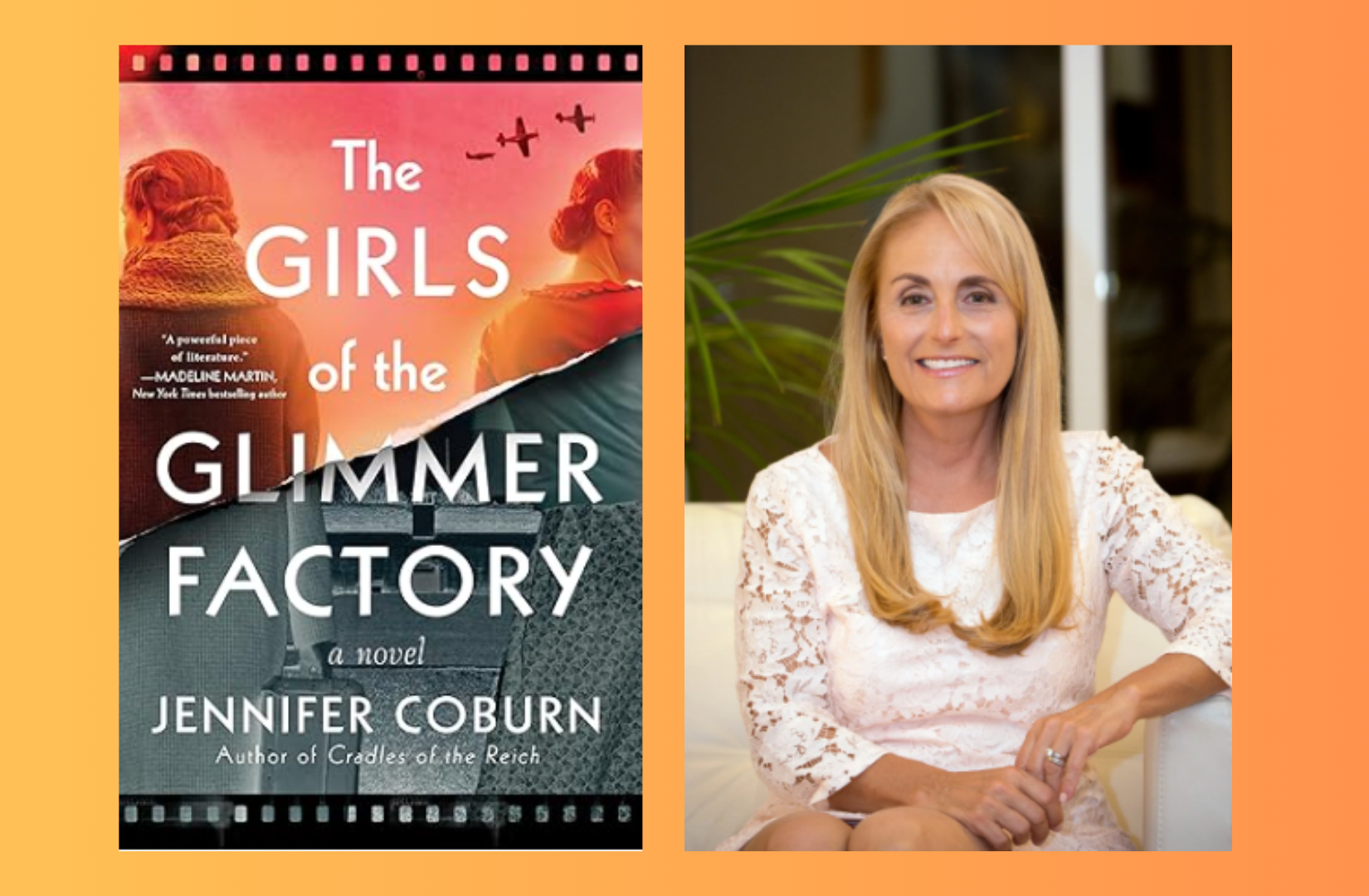 HMTC Book Club March 18th - The Girls of the Glitter Factory by Jennifer Coburn (on Zoom)