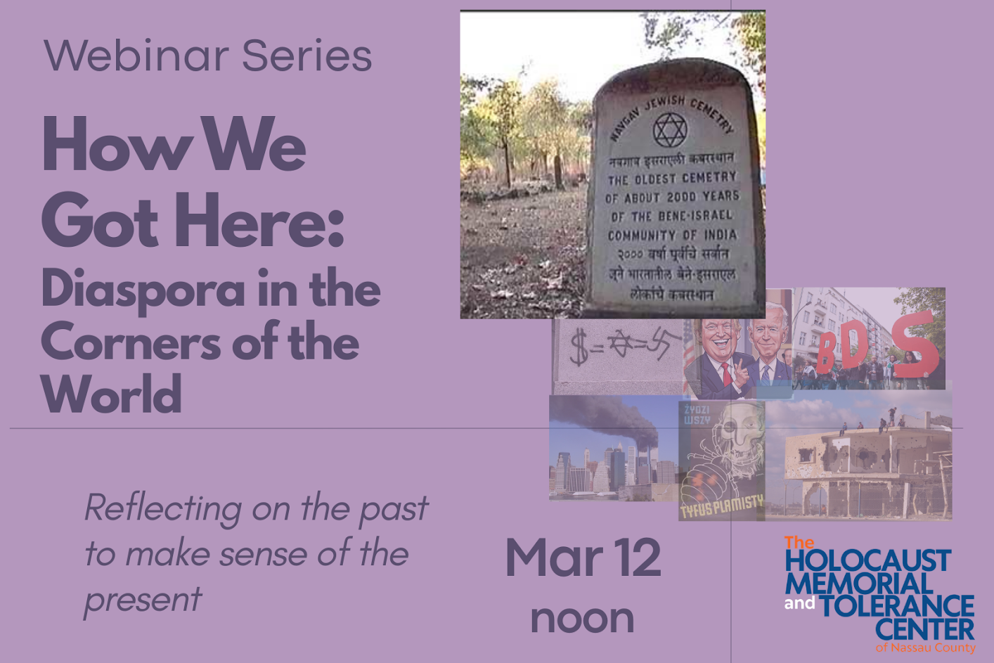 Webinar: How We Got Here: Diaspora in the Corners of the World [on-Zoom]