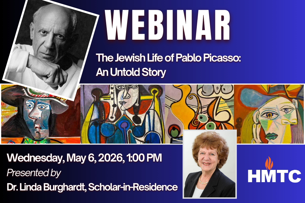 WEBINAR: The Jewish Life of Pablo Picasso: An Untold Story [ON-ZOOM]
