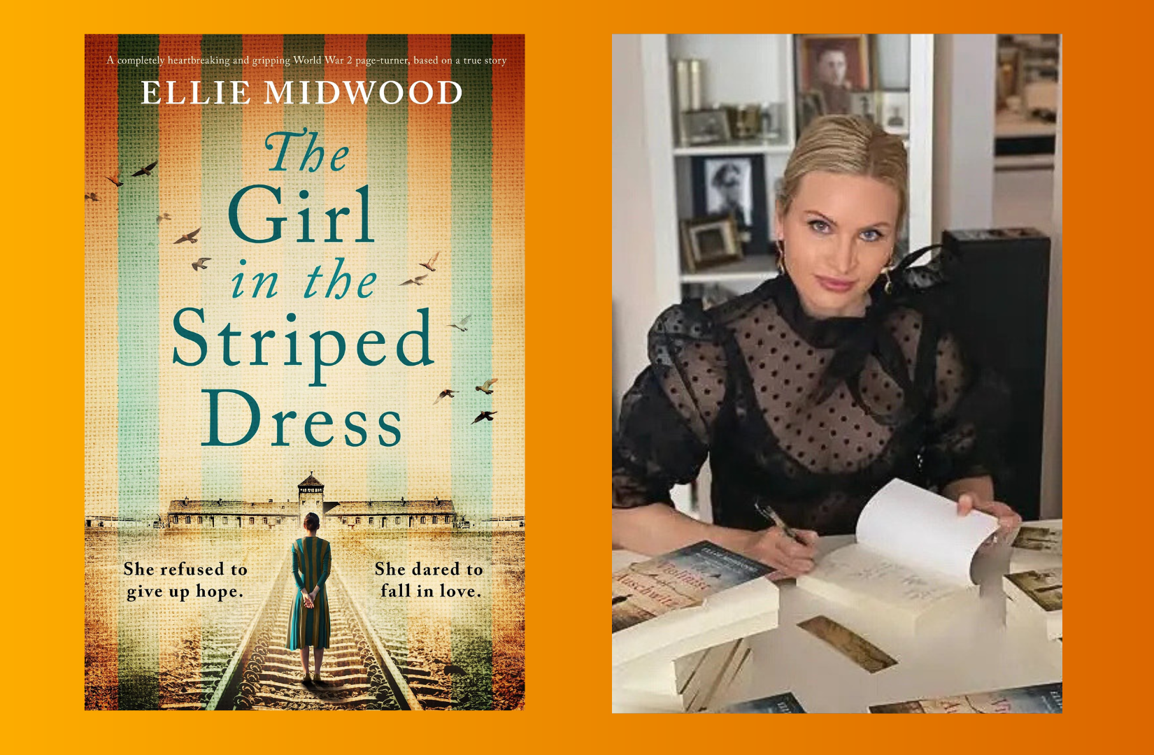 HMTC Book Club November 11 - The Girl in the Striped Dress by Ellie Midwood [ON-ZOOM]