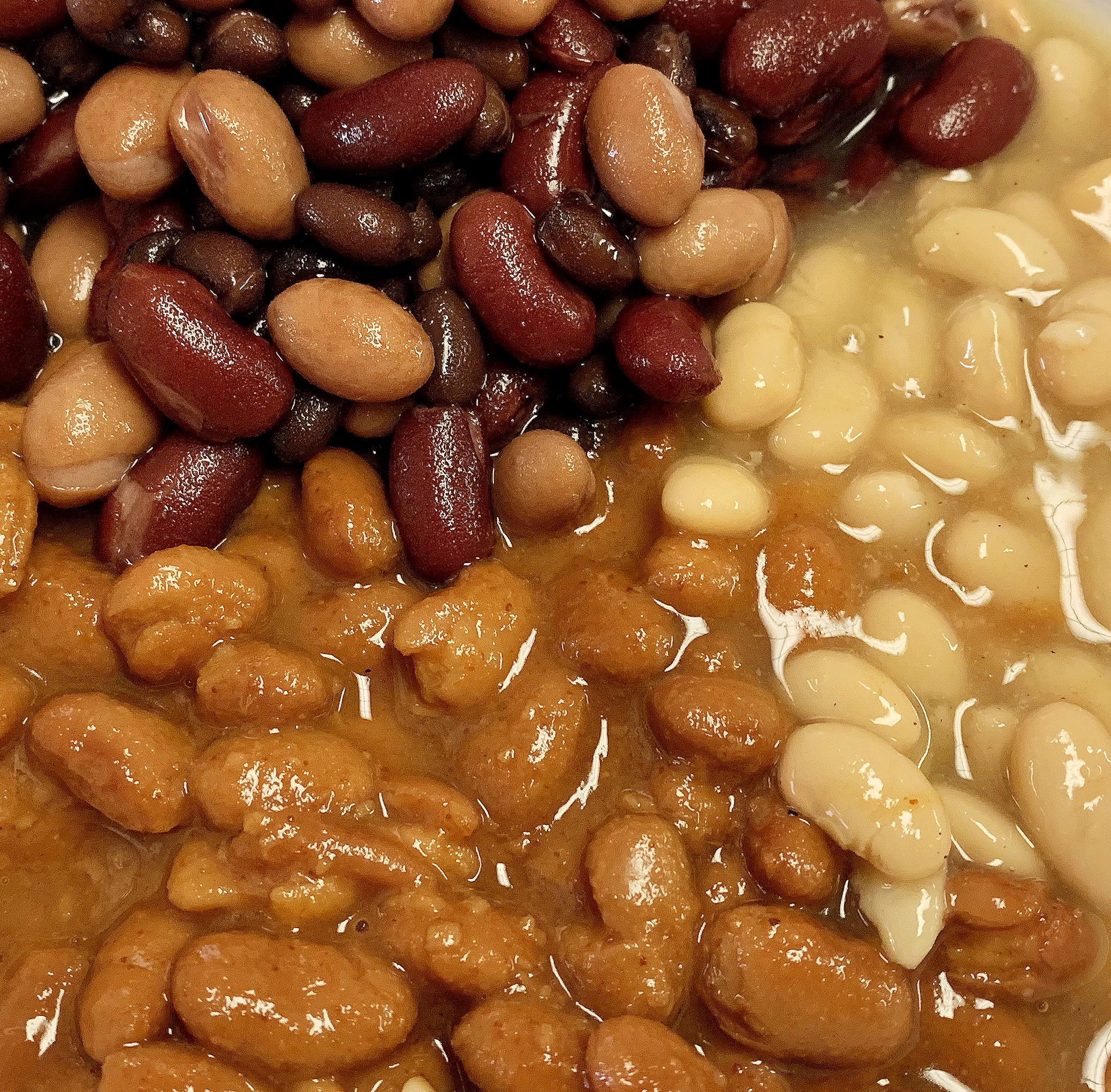 Using a mix of different beans enhances the flavor and texture of a chili.