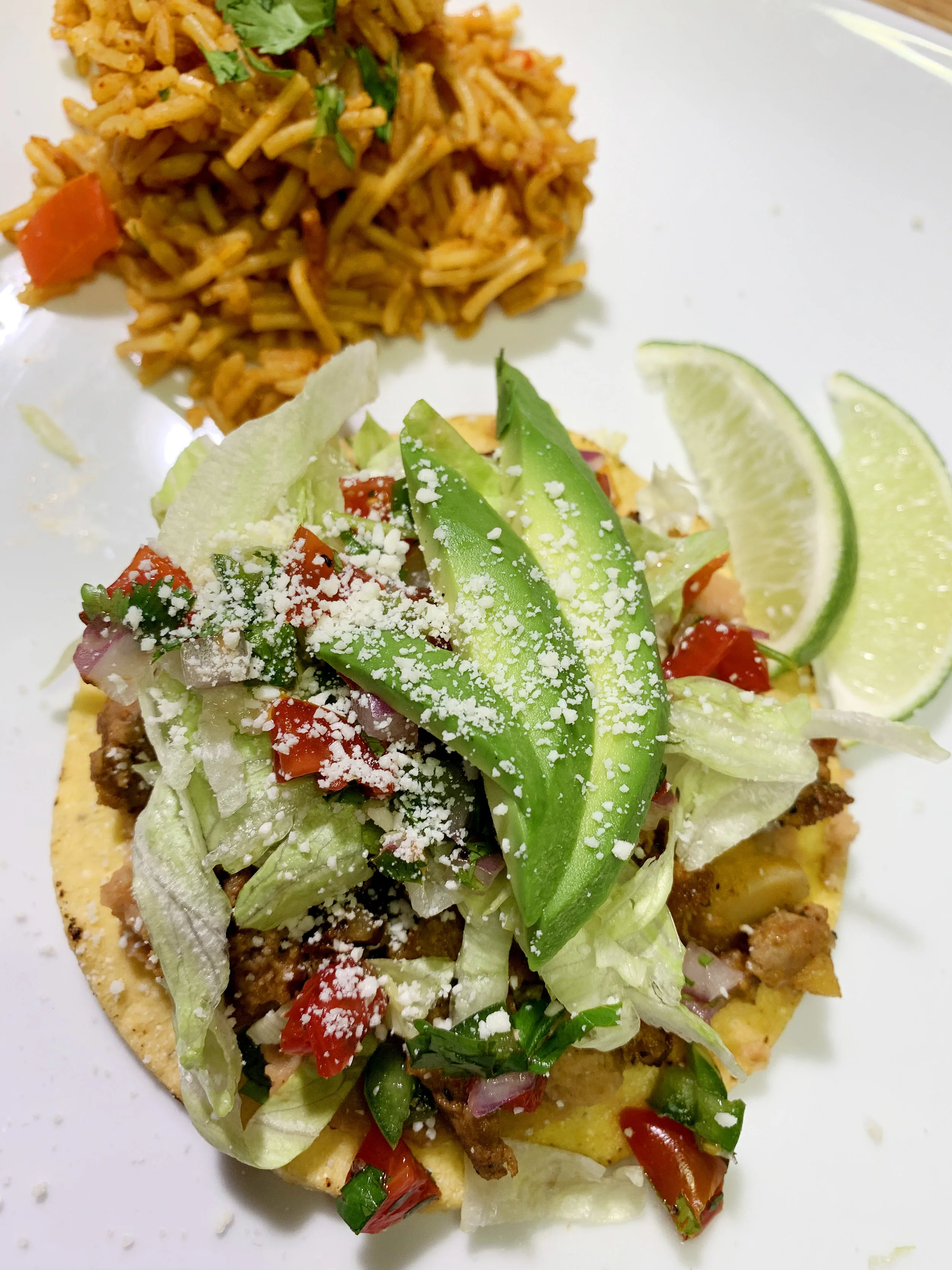 Turkey is a healthier meat option for any Mexican dish, especially for tacos!