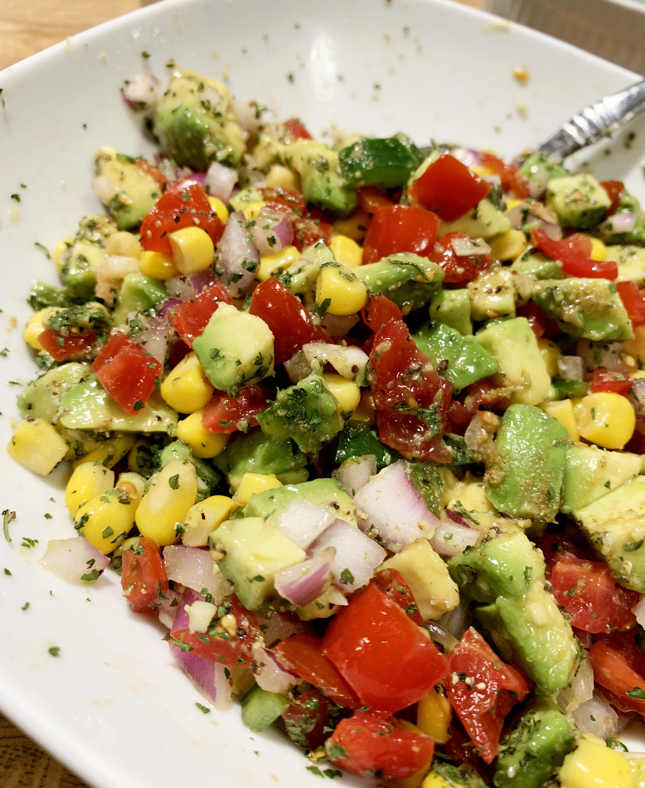 Avo-Pico, feel free to add in some mango for a sweet taste!