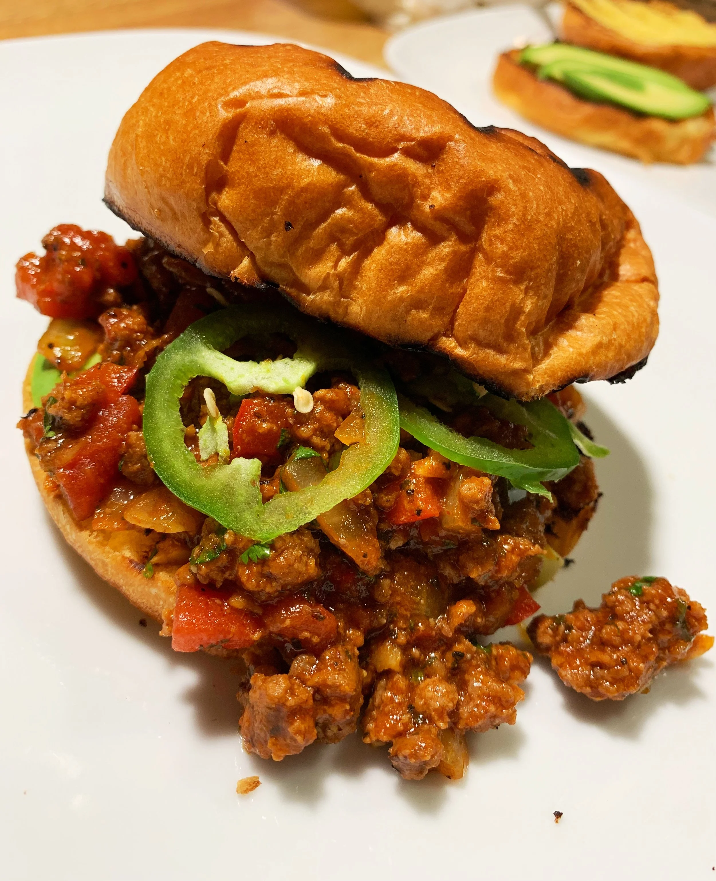 Why have a plain ‘ol boring Sloppy Joe when you can make this one!?