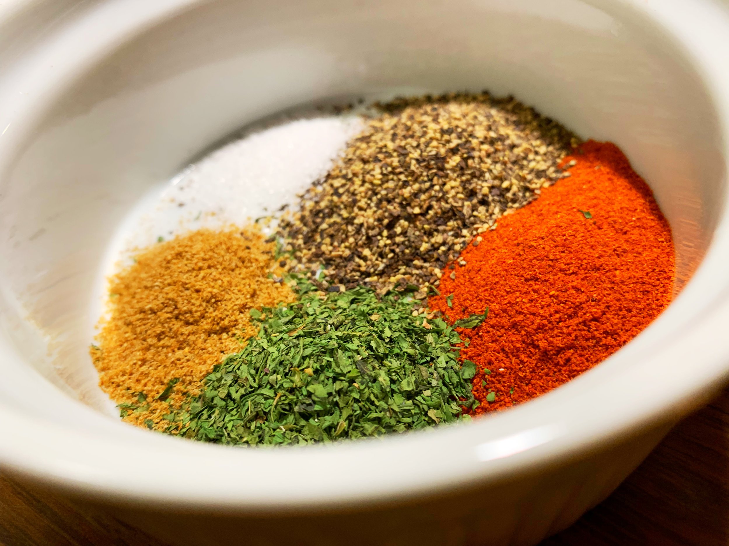 Spices are key here for the meat to fully absorb the floor we want!