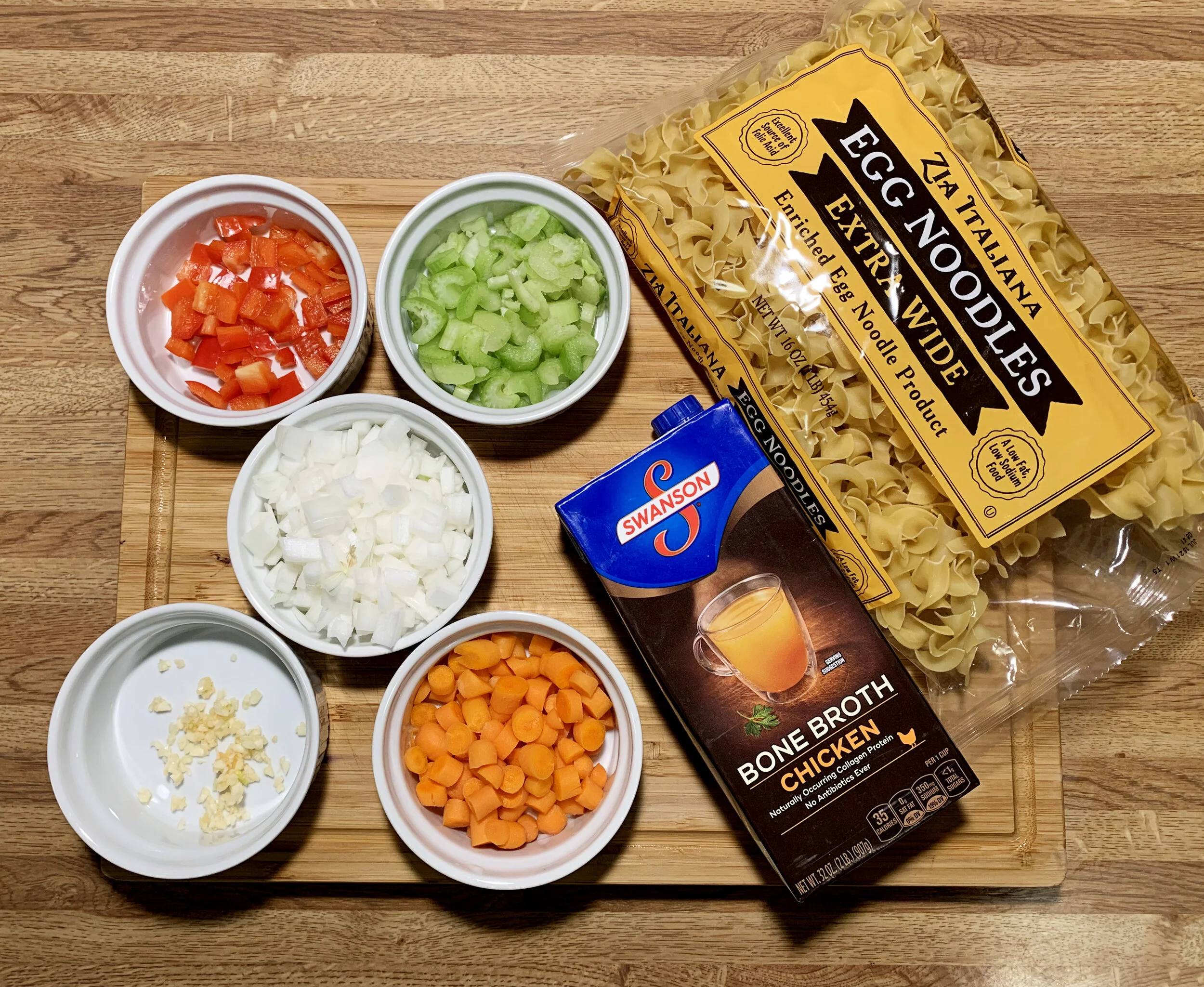 Make it your own! Use orzo, rice, or any kind of noodle.