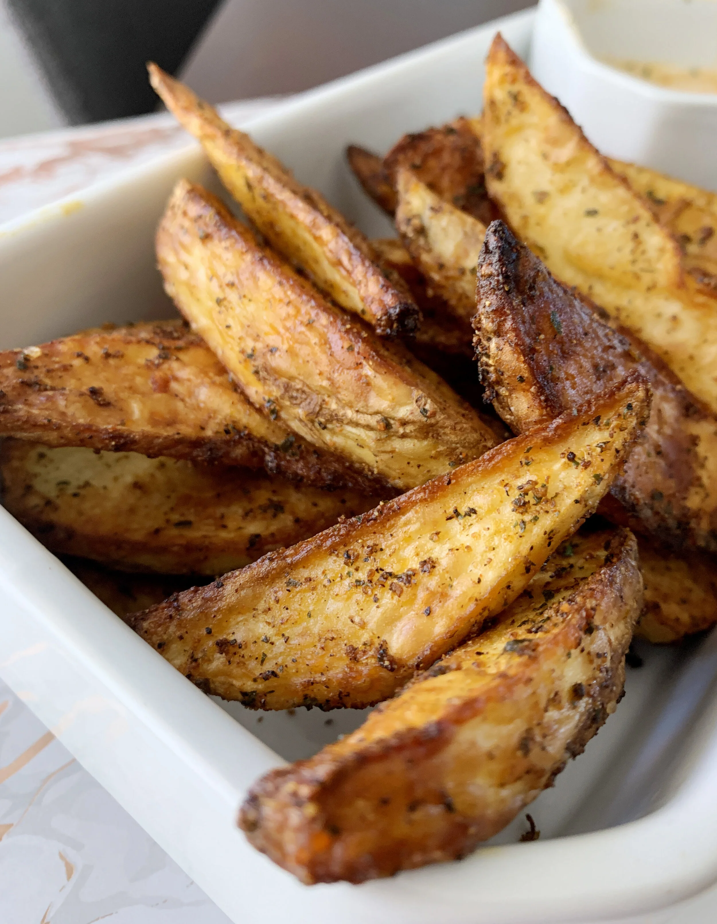 Air Fried Potato Wedges