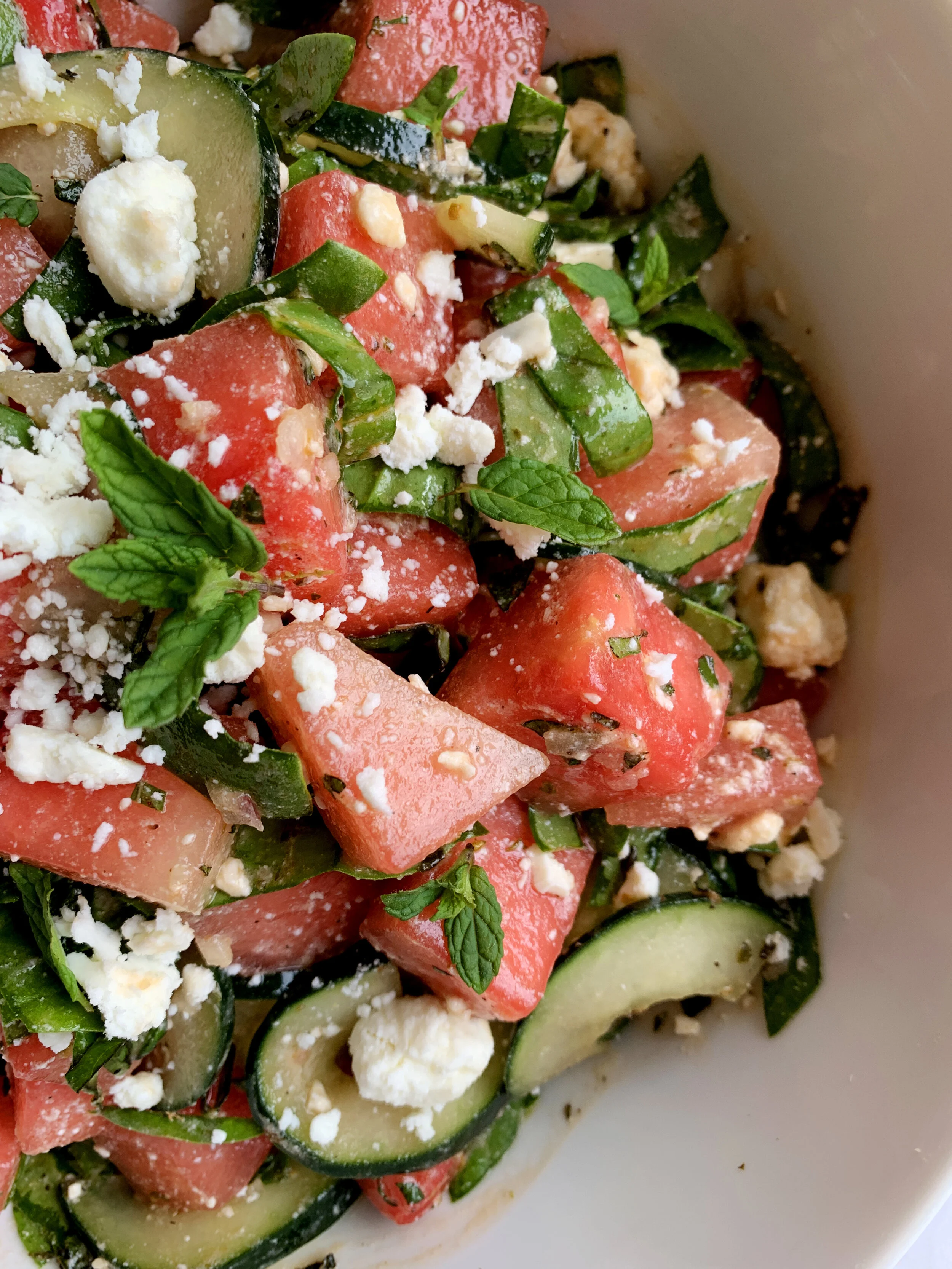 Crisp, sweet, tangy and salty; perfect for summer!