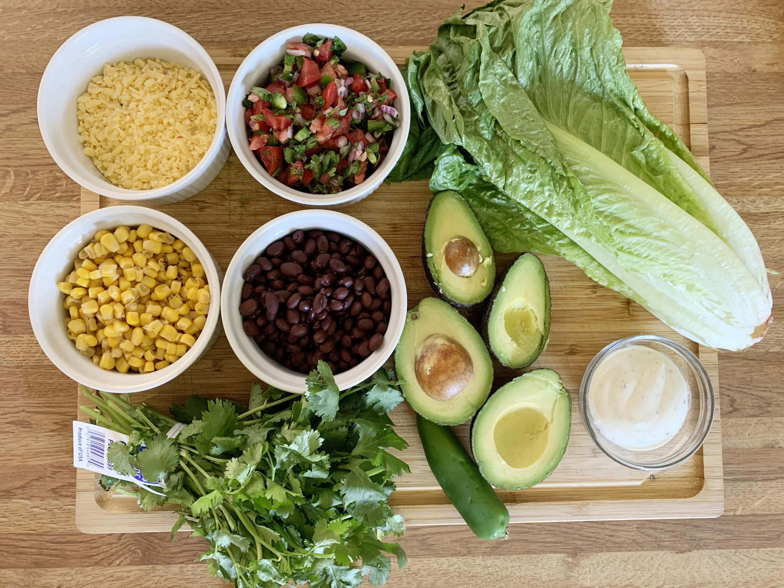 A mix of smoky, sweet and spicy.