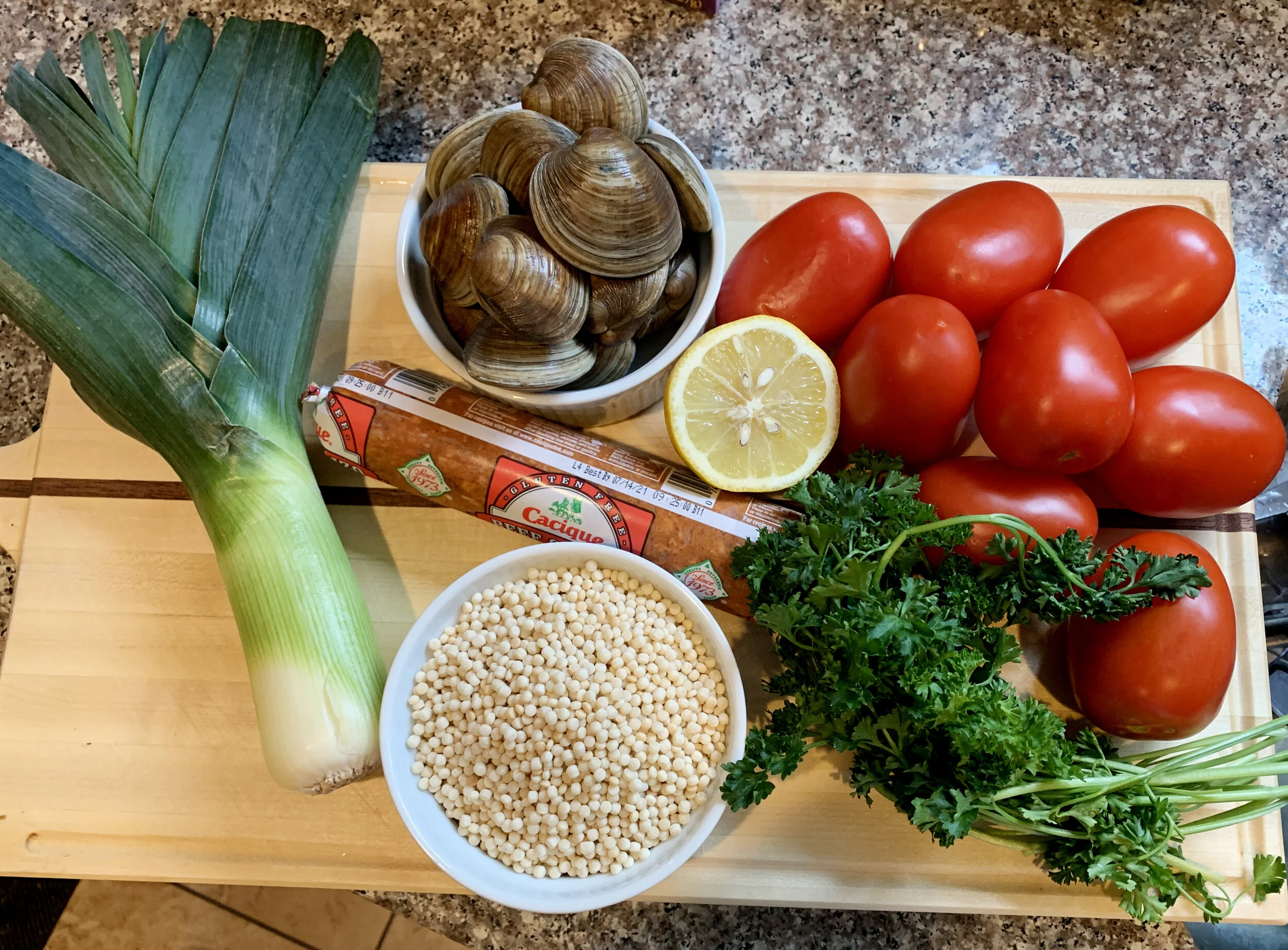 You can always swap the chorizo for soyrizo if you’re not a meat eater.