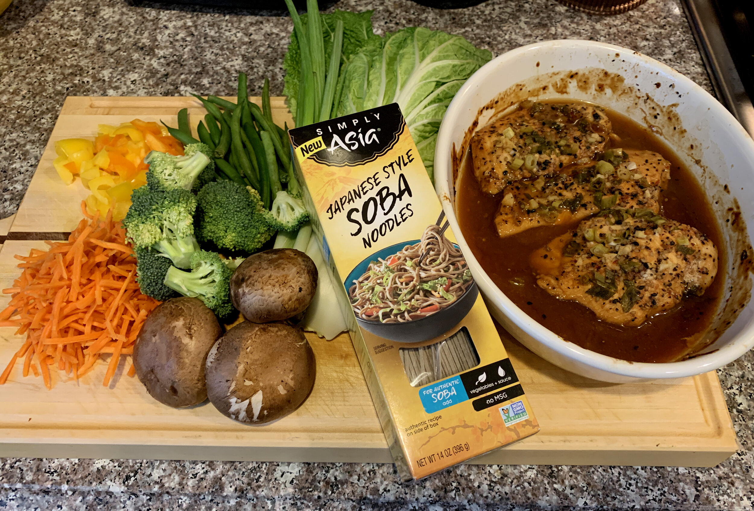 Power bowl prep.