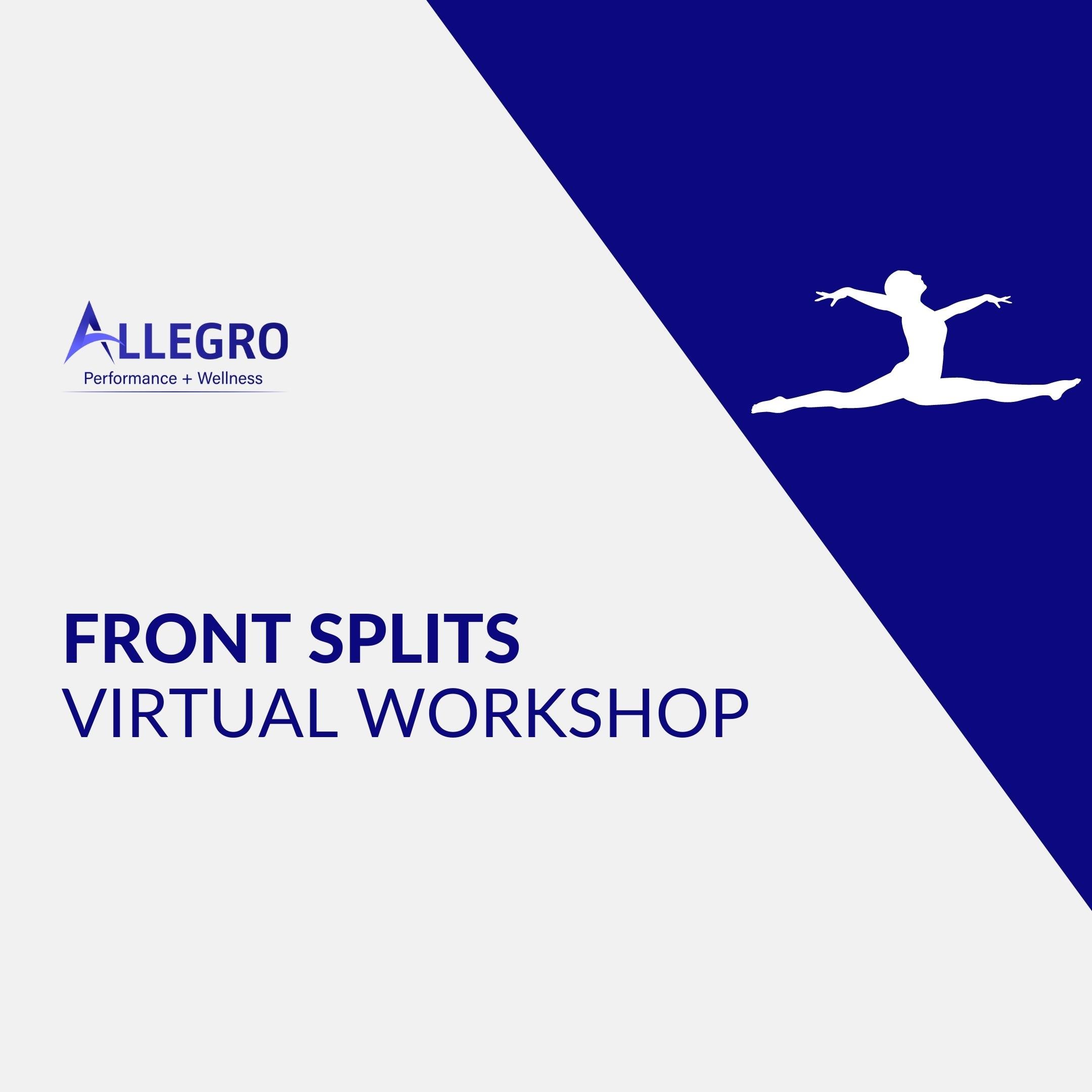 Front Splits Workshop Recording