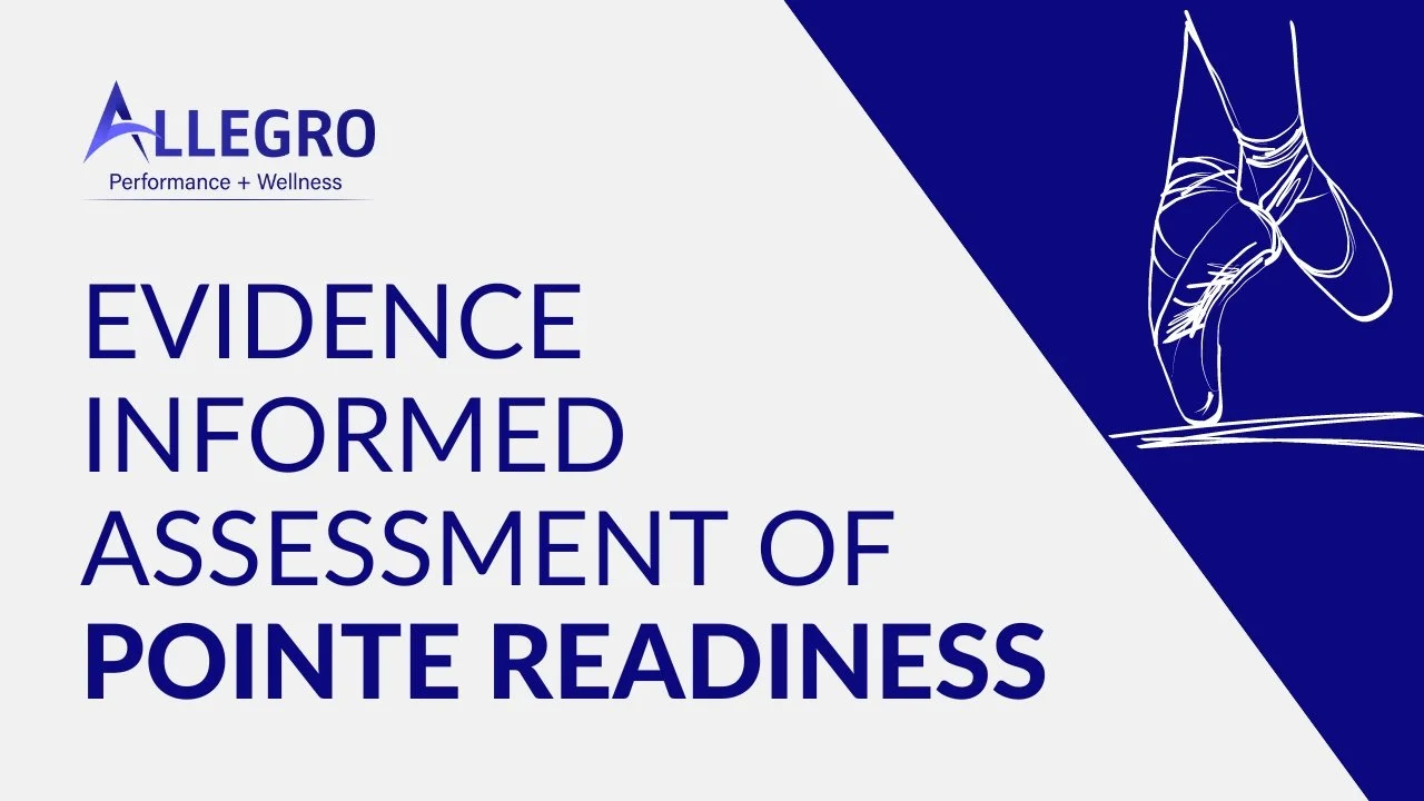 Ballet Resources — Allegro Performance + Wellness—North Vancouver, BC