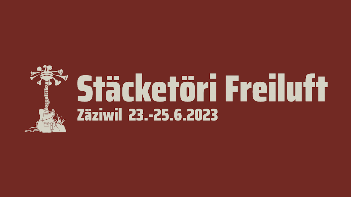 Stäcketöri Freiluft