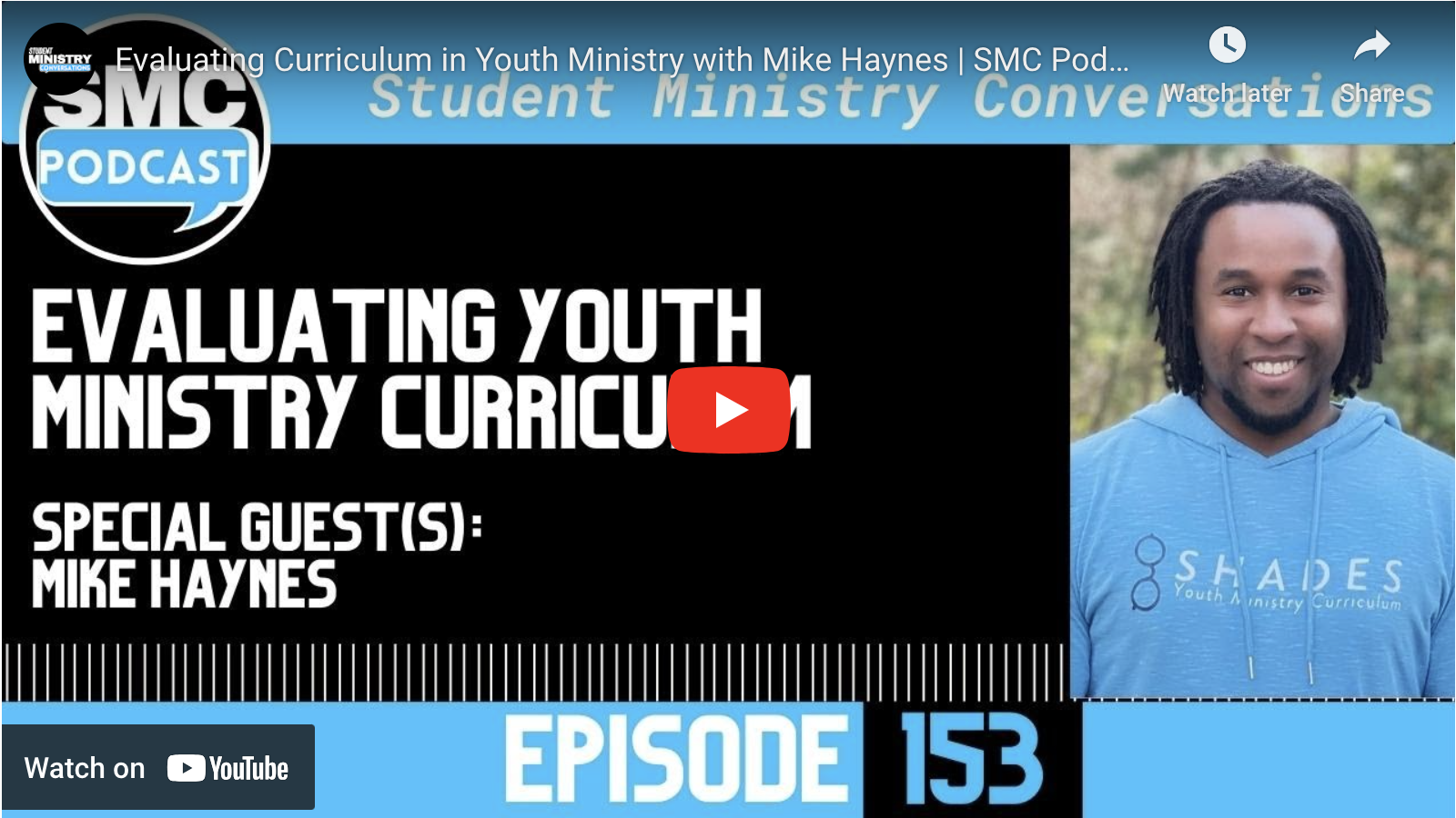 Listen to Student Ministry Conversations' podcast episode on evaluating youth ministry curriculum